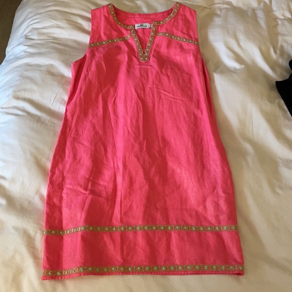 Pink Vineyard Vines Shift Dress - Picture 3 of 3